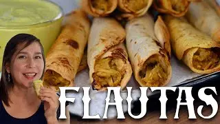 Flautas – How to Make Chicken Flautas using an Air Fryer
