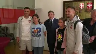 Ambasada Srbije u Austriji ugostila delegaciju Fudbalskog saveza Srbije (15. 06. 2023.)