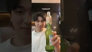 Korean Anti-hangover SOJU drink??🤯😳 #korean #soju #koreandrinks #sojumix