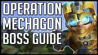 ALL BOSSES Operation: MECHAGON Mythic Dungeon Guide | WoW BfA