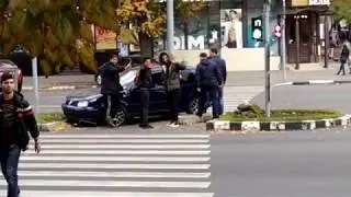ДТП. "Неславяне" покрутили пятаки на перекрестке :D