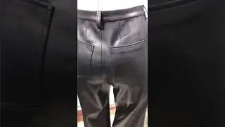 Пошив брюк з екошкіри