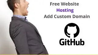 Free Static Website Hosting on GitHub | add custom domain