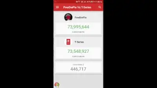 My PewDiePie Vs T-Series Live Stream