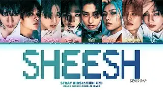 [AI COVER] ‘SHEESH’(ORIGINAL RAP) STRAY KIDS | COLOR CODED LYRICS (Original by BABYMONSTER)