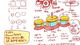 라운드 형태의 전원/ 세컨하우스/ 농촌 체류형 쉼터