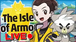 Pokemon Isle Of Armor DLC LIVE! Full Playthrough Of The Pokemon Sword & Shield Expansion Pass!