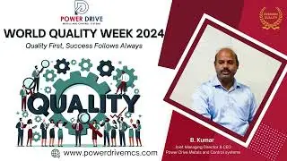 Power Drive Metals and control system  2024 Quality week celebrations