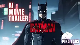 Pika 1.0 AI Trailer | THE BATMAN | Something In The Way Song