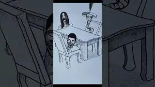 #shorts horror drawing #art #horror
