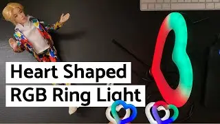 Heart Shaped RGB Ring Light from Kmart