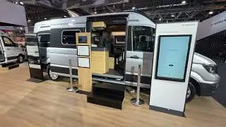 Adria Twin Max 680 SLB (2024) Walkaround - Caravan Salon 2023 Dusseldorf