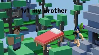 1v1我的弟弟在roblox的bed wars! [ROBLOX] (Macau sk playz)