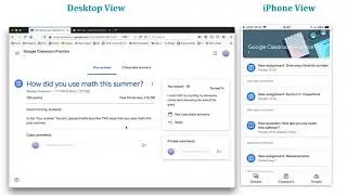 Submitting Work in Google Classroom