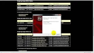 Part 1: Installing Google App Engine SDK for Python and hosting a static HTML page