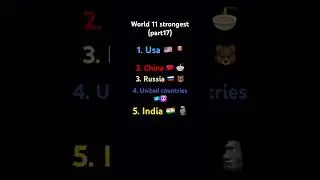 World 11 (17) strongest 