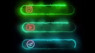 New Neon Animation Logo Black Screen Video || Neon Light Effect ||Kinemaster|| Neon light ||