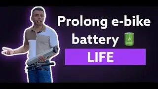 Prolong Your E-Bike Battery Life 🔋 | How to Maximize Your E-Bike Battery Life