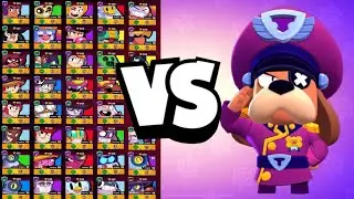 ALBAY RUFFS VS TÜM KARAKTERLER! Brawl Stars