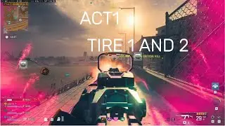 بهترین راه ها برای انجام دادن میشن های مدرن وارفار زامبی act1 tire 1 و 2 #MW3Zombies #MW3 #gaming