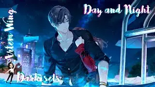 Day and Night | Artem Wing | Birthday Event Card
