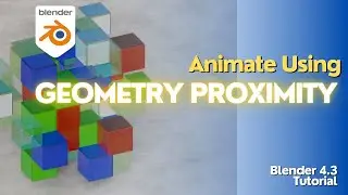 Animate Like Google & Microsoft in Blender | Proximity Geometry Nodes | Blender beginners Tutorial