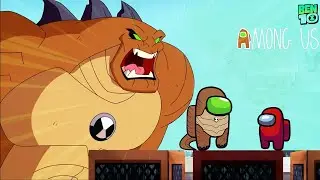 Humungosaur Step on Crewmate | Ben 10 vs Crewmate | Among us but it's Ben Ten
