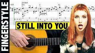 Paramore - Still Into You - FINGERSTYLE Guitar Tutorial