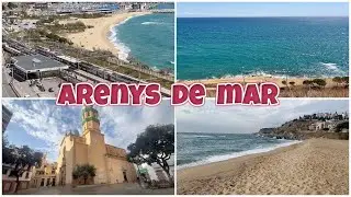 ARENYS DE MAR 🇪🇸 4K SPAIN  2024