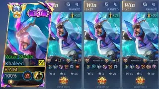 THIS IS WHY I PREFER PLAYING KHALEED ROAM OVER EXP LANE! - MLBB