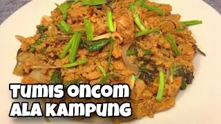 Tumis Oncom Ala Kampung dari Dapur Amerika