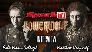 SPARK TV: POWERWOLF - interview (27. 10. 2015, Prague)