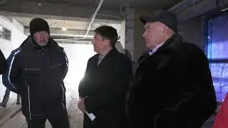 Рабочая группа по контролю строительных работ Дома культуры с Хомутово 15 11 23