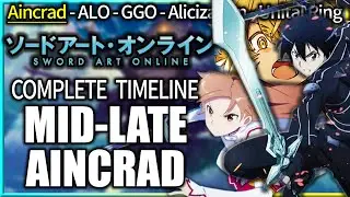 Mid- & Late Aincrad - Sword Art Online Complete Timeline (Part 2)