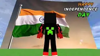 Happy Independence day || 75th Independence day 🤩 || Celebrating Independence day in Minecraft ..