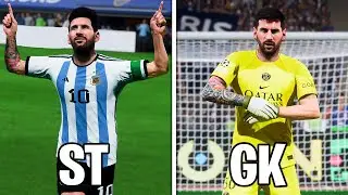 I Used Messi In Every Position