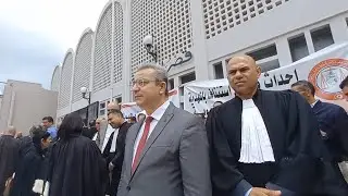 تصريح عميد المحامين الأستاذ حاتم مزيو بمناسبة الوقفة الاحتجاجية للمطالبة بمحكمة الاستئناف بالمهدية