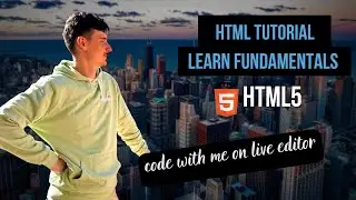 HTML5 tutorial - learn fundamentals by coding website core