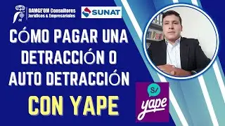 Cómo pagar una Detracción o Auto Detracción con Yape o tarjeta de debito o crédito | SUNAT 2024