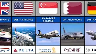 Comparison - Top 20 Airlines In The World 2024 | Popular airlines from different countries