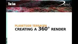 TheLab | Creating a 360° render with Terragen