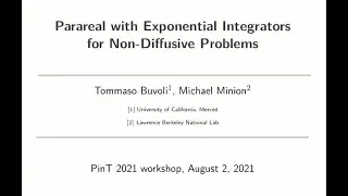 Parareal with Exponential Integrators