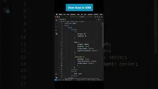 User Icon | HTML & CSS