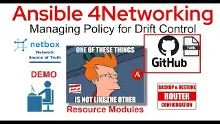 Demo: Managing Configuration Drift with Ansible Resource Modules