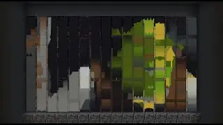 Shrek but it's Minecraft Banners