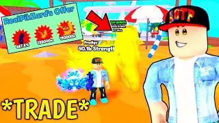 BEST TRADE! ARM WRESTLE SIMULATOR ROBLOX