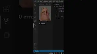 Mr Incredible Meme in VSCode 