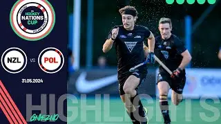 FIH Hockey Men's Nations Cup 2023-24 - Match 4, Highlights - New Zealand vs Poland