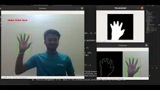 Hand Gesture Recognition using Python and OpenCV