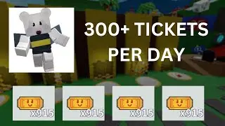 *NEW SECRET* THE ULTIMATE GUIDE TO GETTING TICKETS IN ROBLOX BEE SWARM SIMULATOR 2024